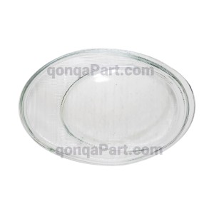 شیشه چراغ مه شکن (پروژکتور) پژو 206 چپ