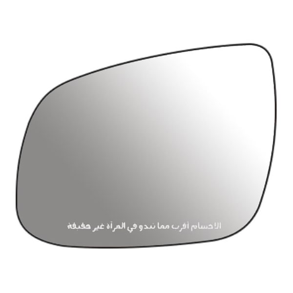 شیشه آینه بدون فریم هیوندای i20 چپ