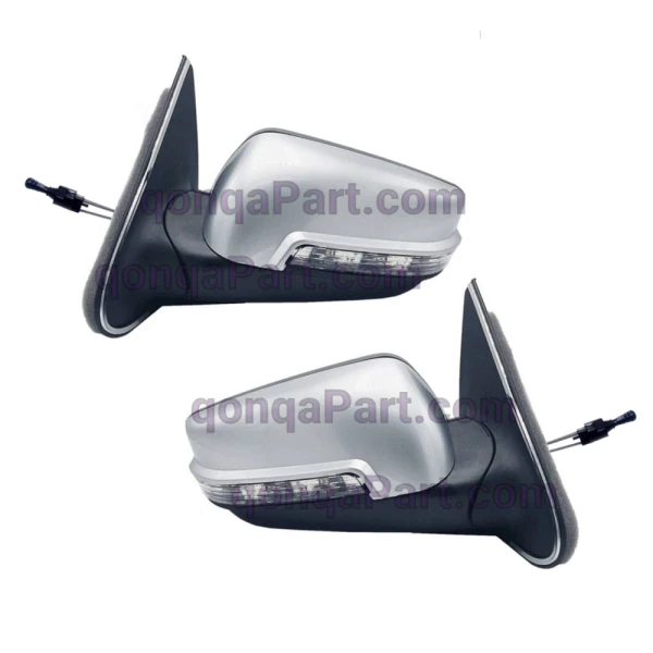 آینه بغل دستی راهنمادار پژو ، روآ ، آردی ، آریسان با فلاپ نقره ای چپ و راست (جفت)