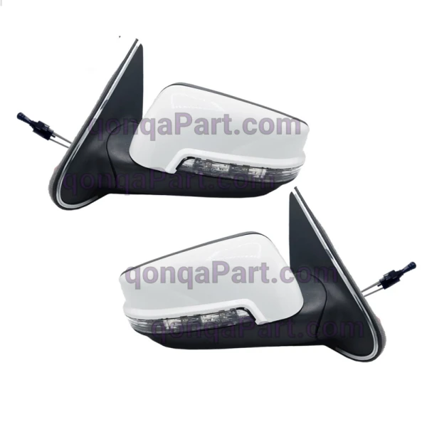 آینه بغل دستی راهنمادار پژو ، روآ ، آردی ، آریسان با فلاپ سفید چپ و راست (جفت)