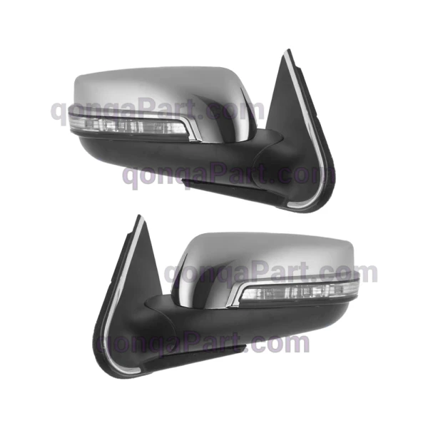 آینه برقی راهنمادار پژو ۴۰۵ با فلاپ استیل کاوج چپ و راست (جفت)