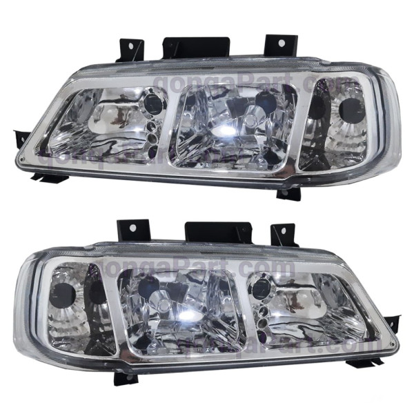 چراغ جلو پژو ۴۰۵ طرح پارس کریستالی برند فراز FTNT چپ و راست (جفت)